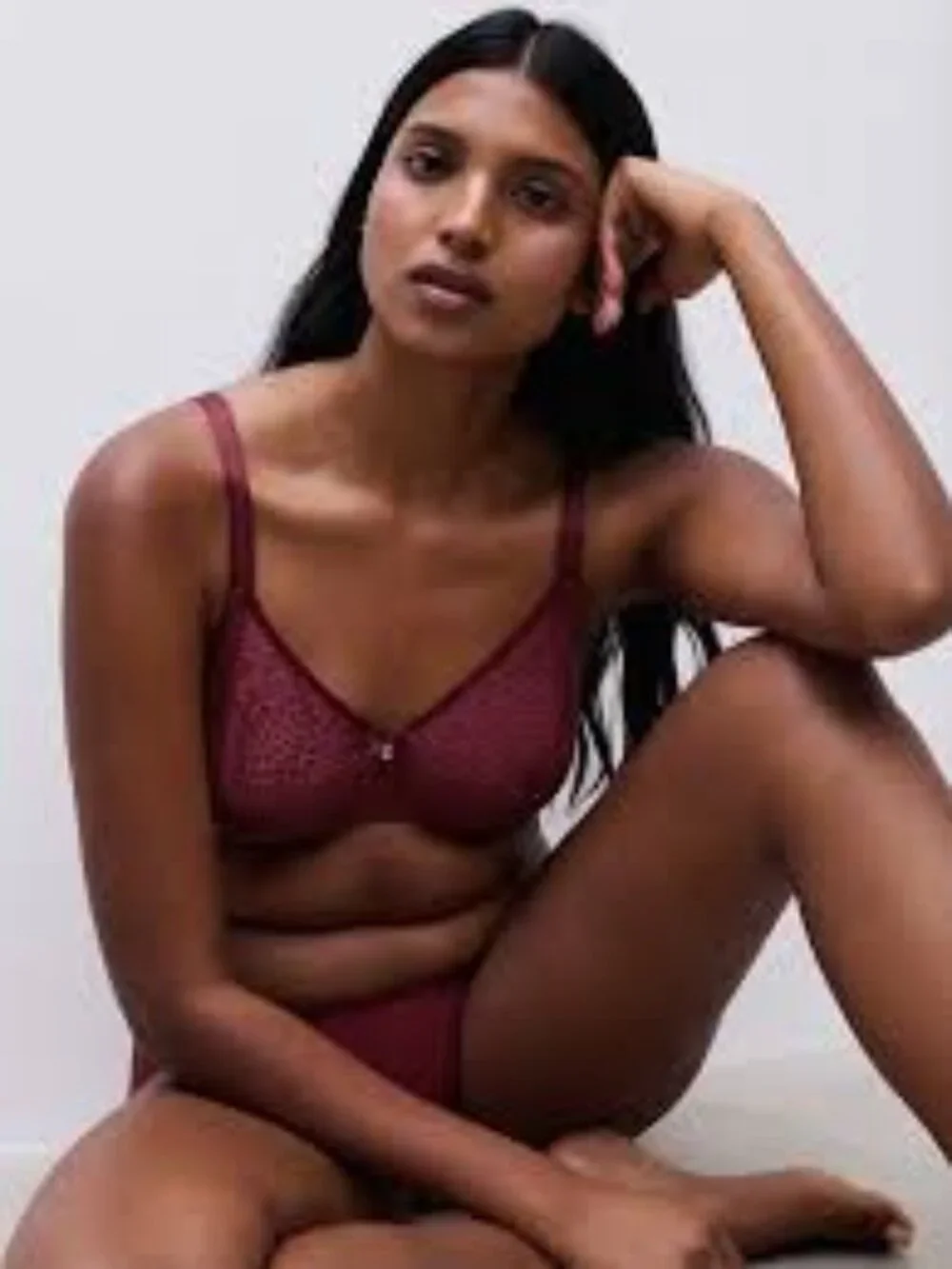 NWT Chantelle C Magnifique Seamless Unlined Minimizer Sienna Bras